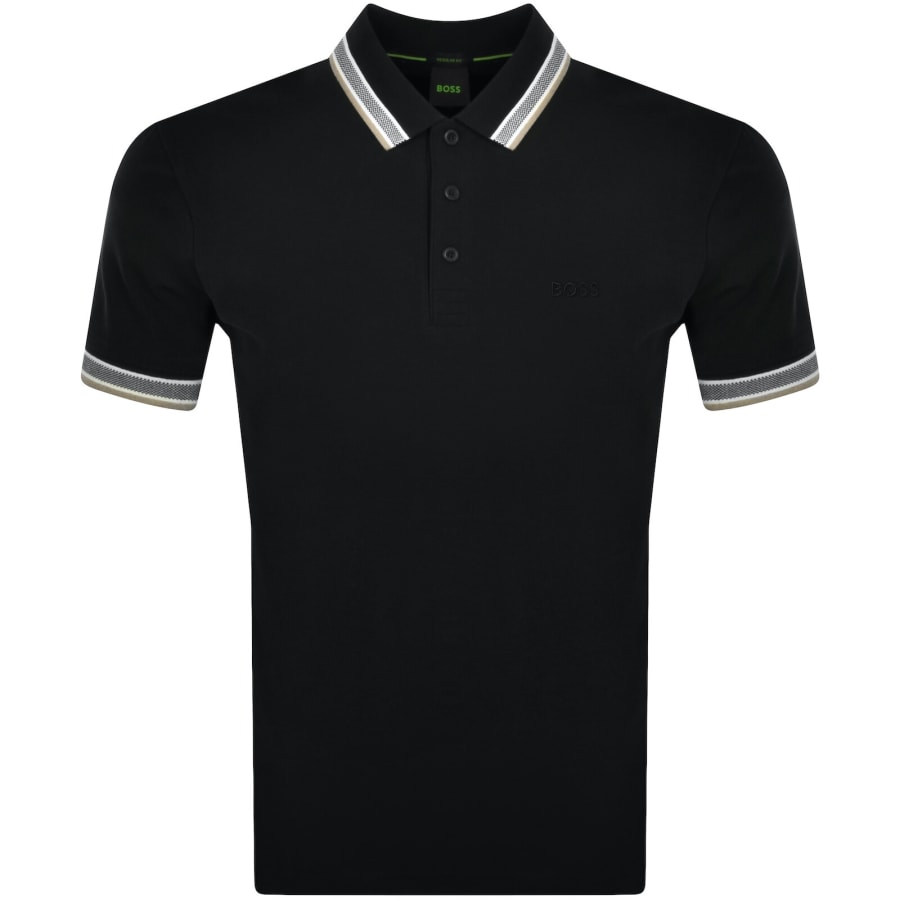 BOSS Paddy Polo T Shirt Black Mainline Menswear United States